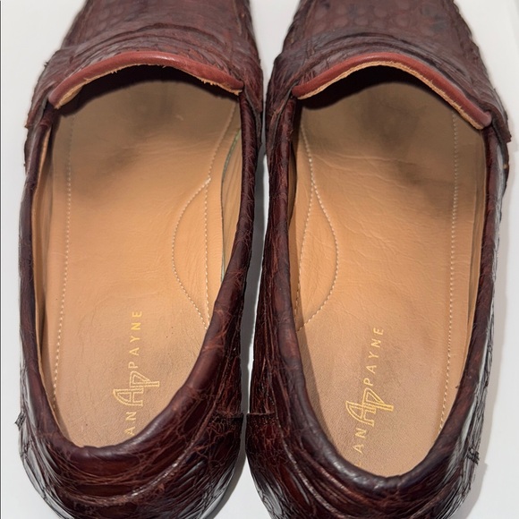 ALAN PAYNE GENUINE CROCODILE Loafers Men’s Size 11 - Picture 5 of 10